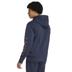 AS Roma Sweatshirts*Adidas Hoodie, Men, Blue