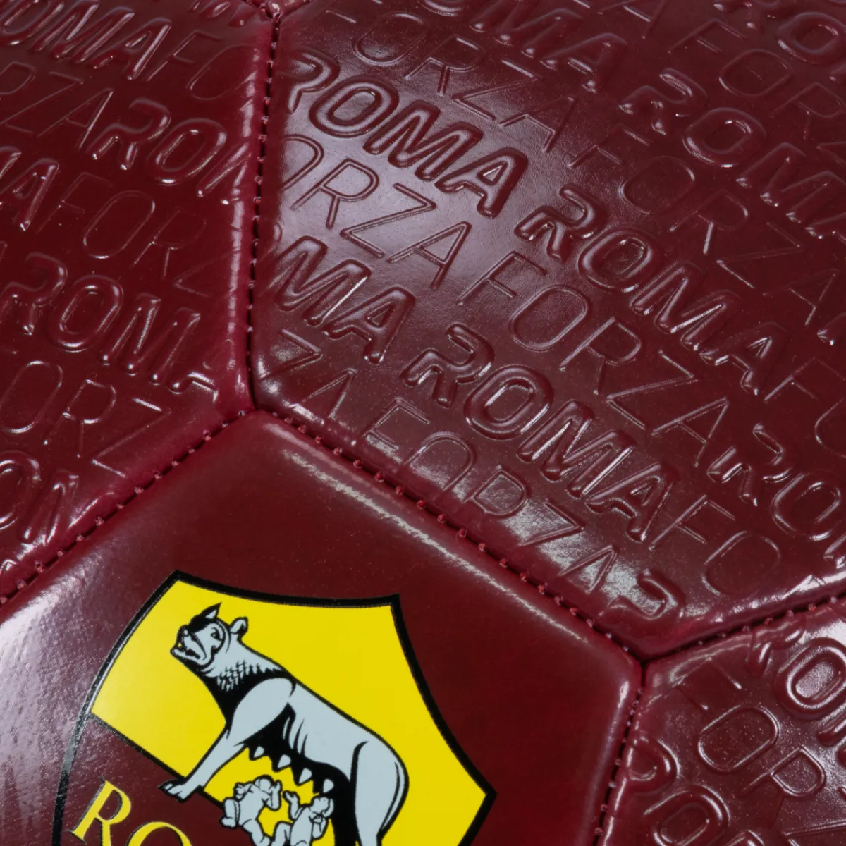 AS Roma Footballs*ball with Forza Roma pattern embossed, size 5