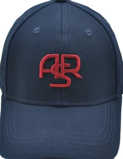 AS Roma Caps|Caps*cap with embroidered ASR monogram, Adult, Blue