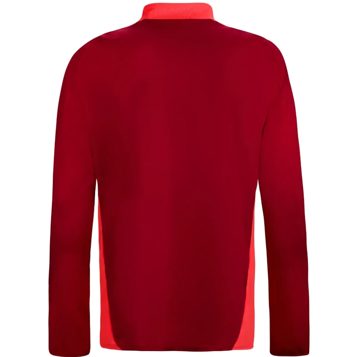 AS Roma Sweatshirts*Coach Half Zip Training Jersey, Red, Men