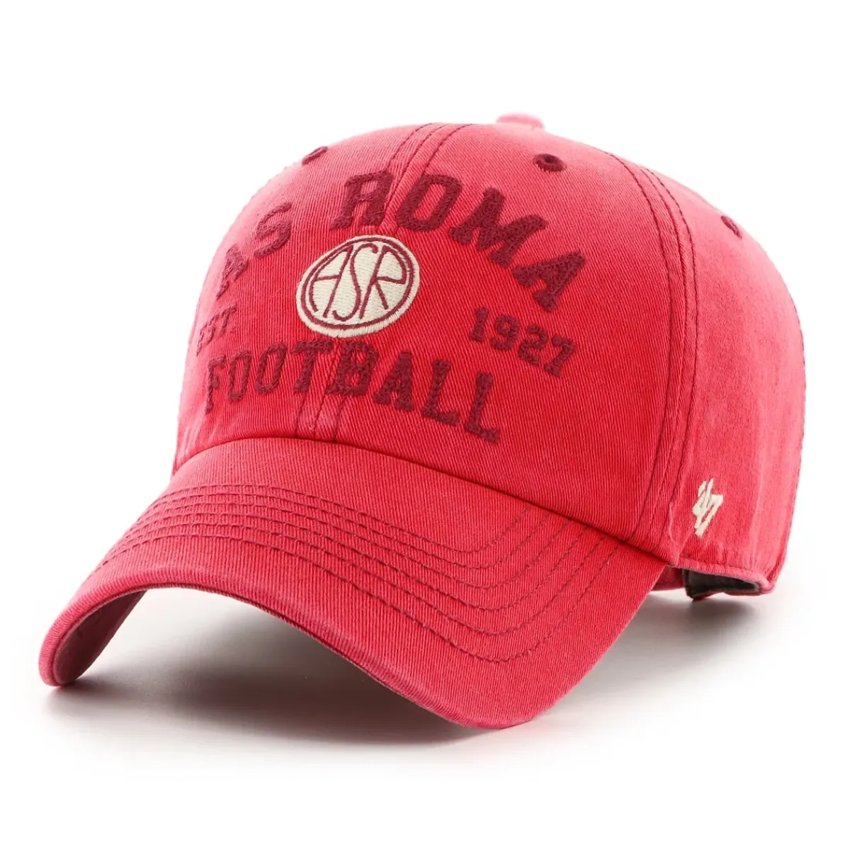 AS Roma Caps*Dusted Cap, Adult, Red