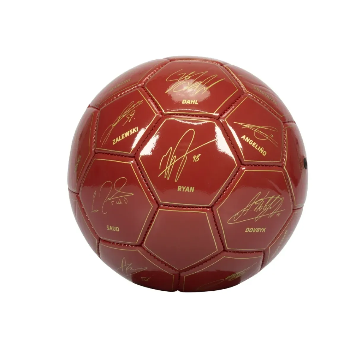 AS Roma Footballs*football with players autographs 2024/25, Size 1