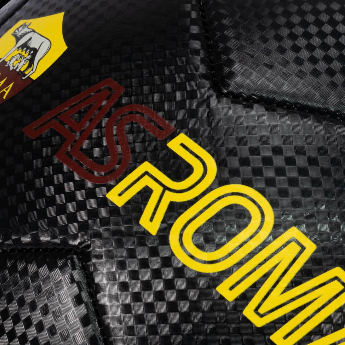 AS Roma Footballs*Football Woven Carbon Pattern, Size 5