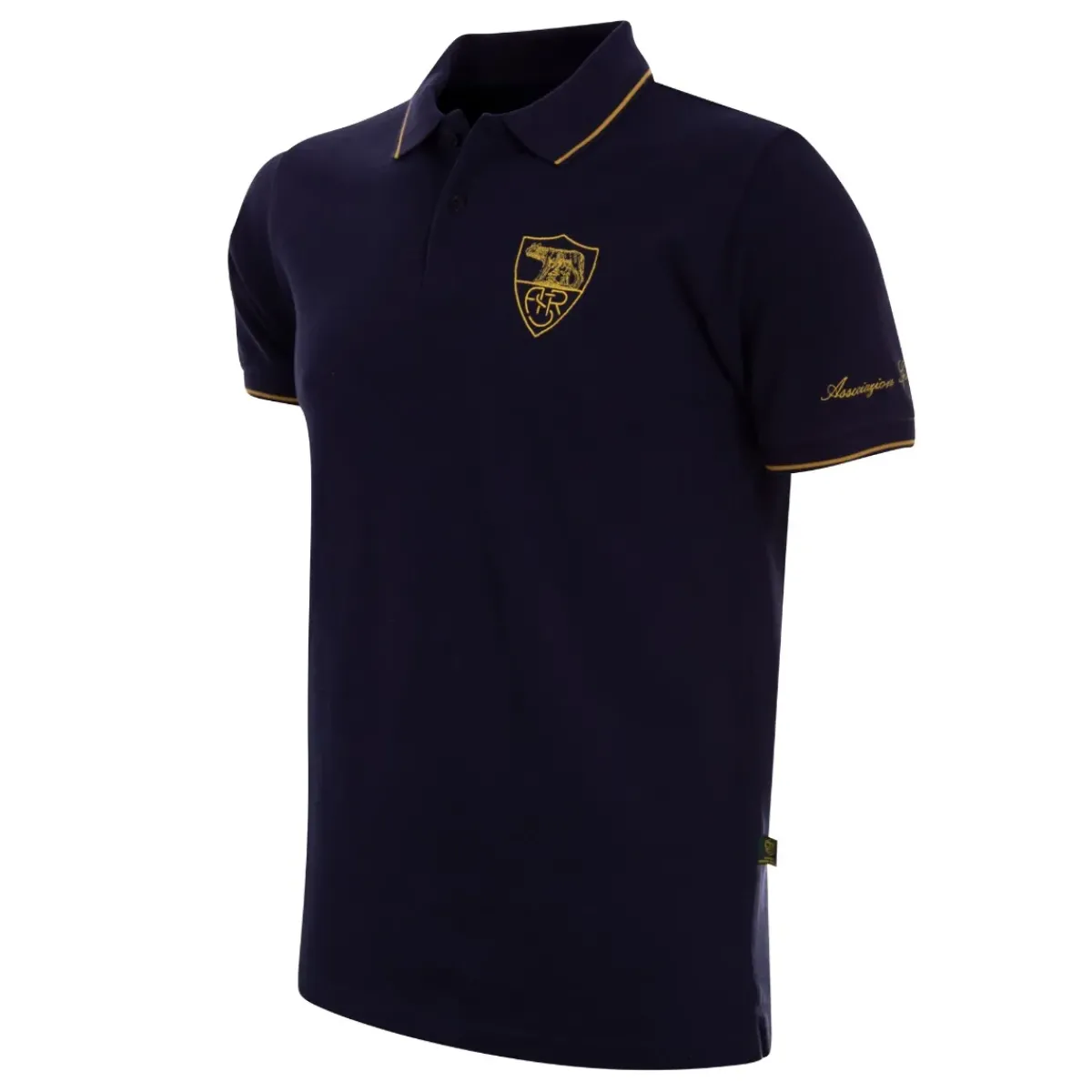 AS Roma T-shirts & Polo*Heritage Polo shirt, Adult, Blue