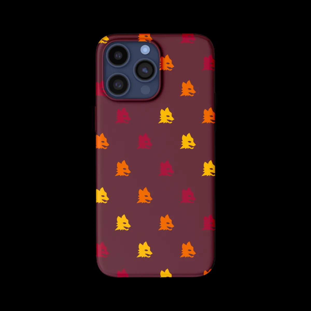 AS Roma Smartphone Accessories*Lupetto Logo Smartphone Cover, Red