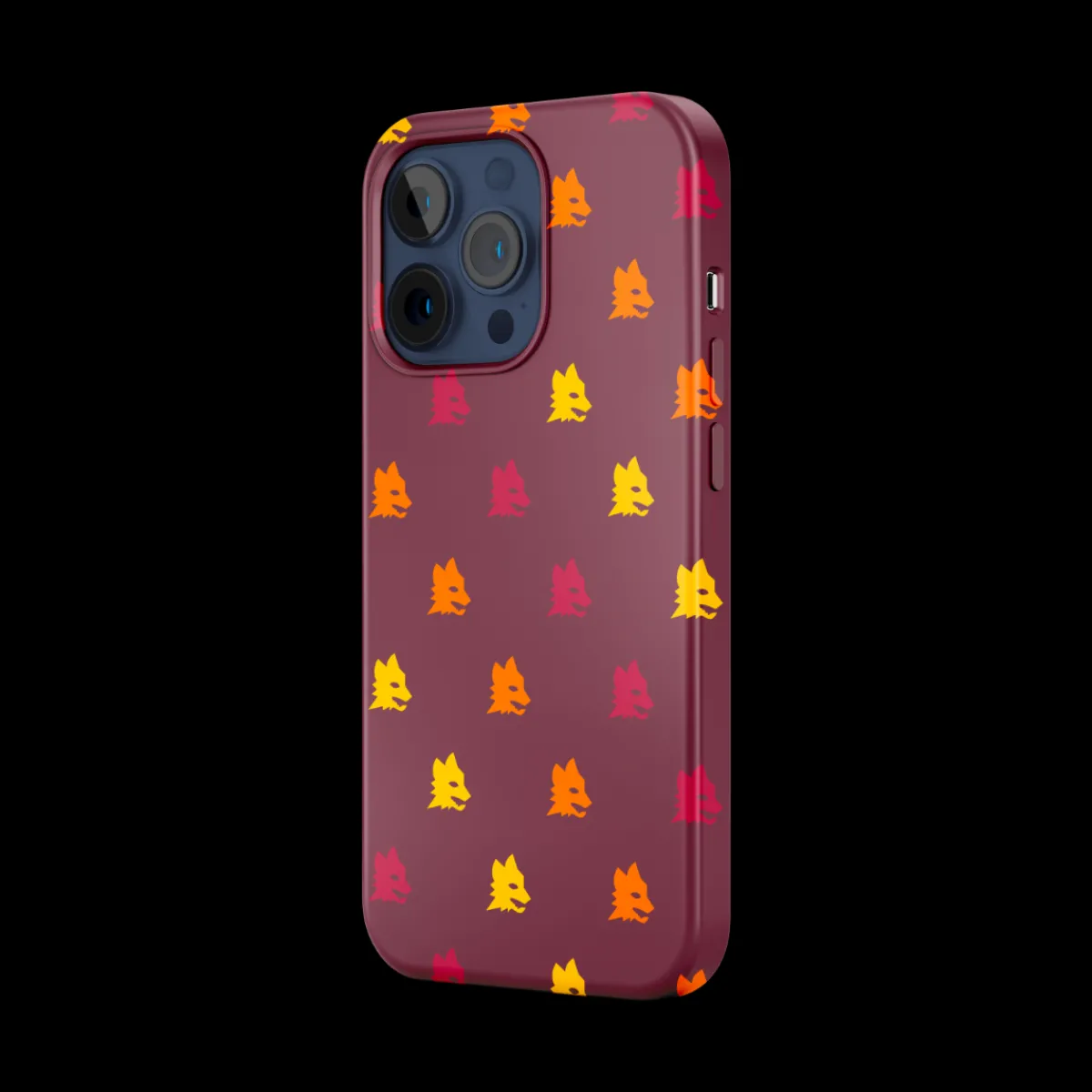 AS Roma Smartphone Accessories*Lupetto Logo Smartphone Cover, Red