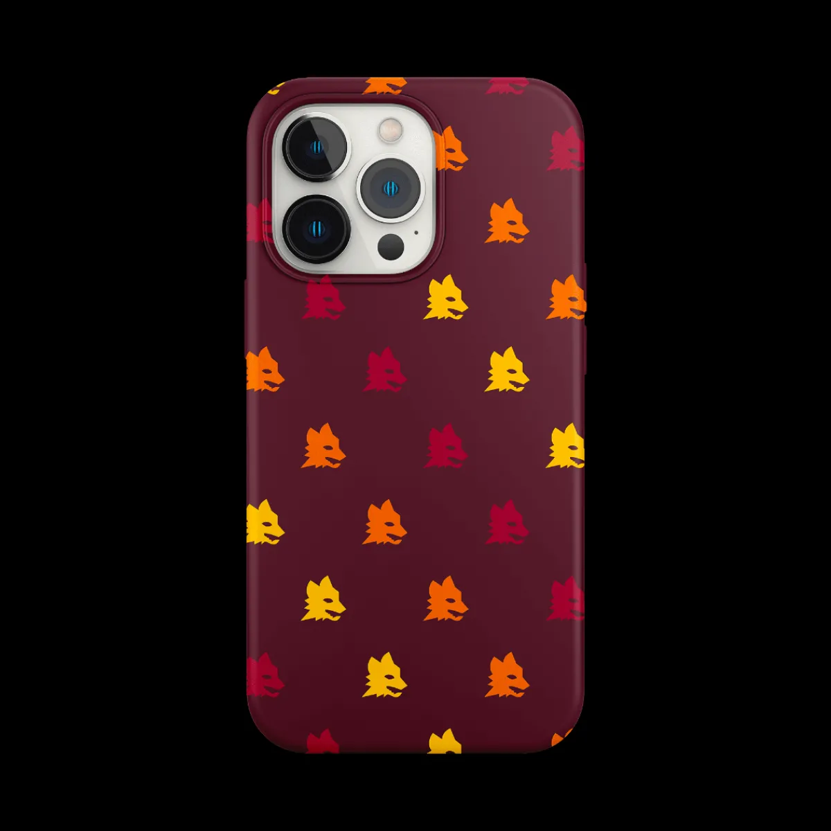 AS Roma Smartphone Accessories*Lupetto Logo Smartphone Cover, Red