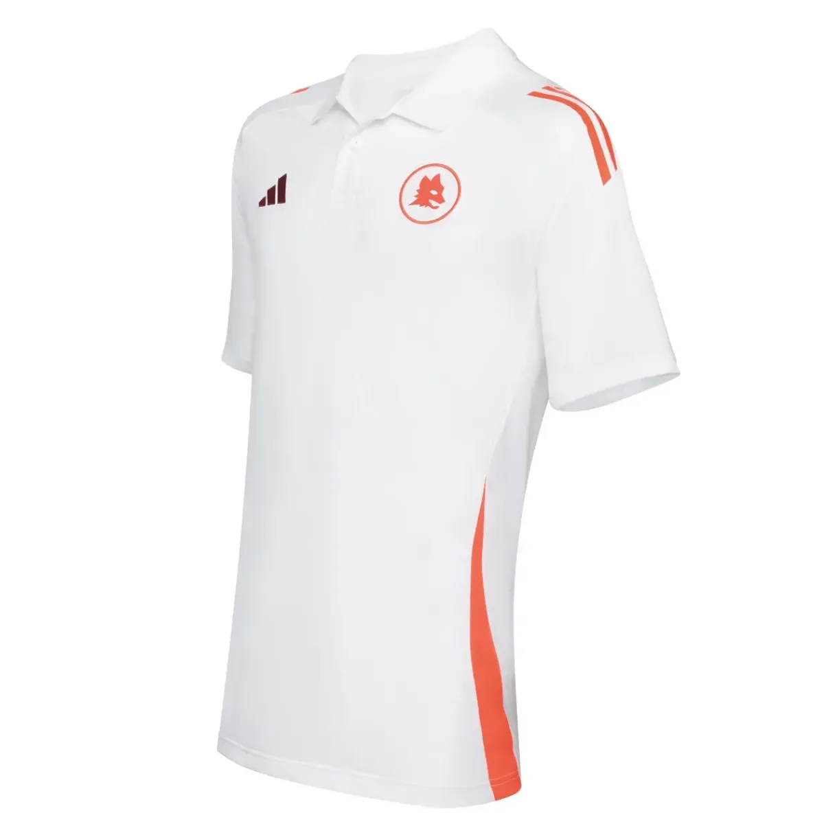 AS Roma T-shirts & Polo*Polo, Men, White