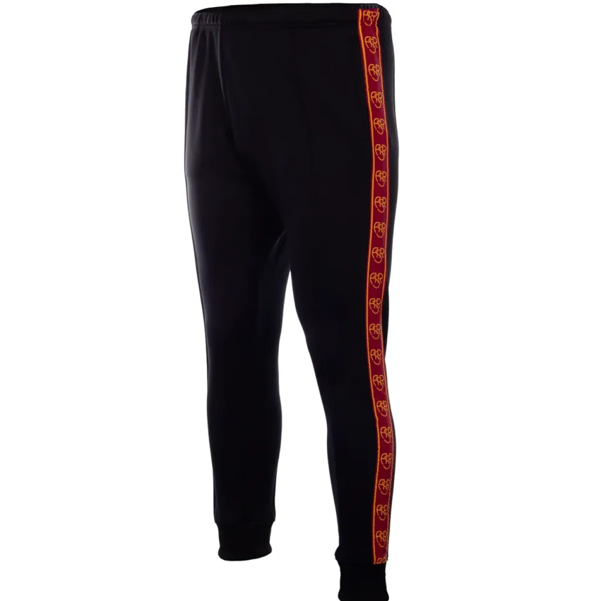 AS Roma Tracksuits & Pants*Retro Sporty Pants, Adult, Black