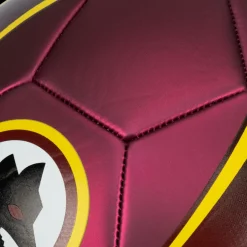 AS Roma Footballs*soccer ball metallic finish and Wolf Logo, Size 1