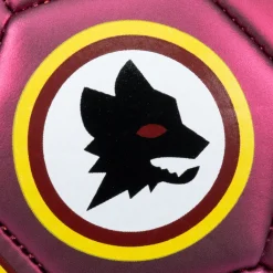 AS Roma Footballs*soccer ball metallic finish and Wolf Logo, Size 1
