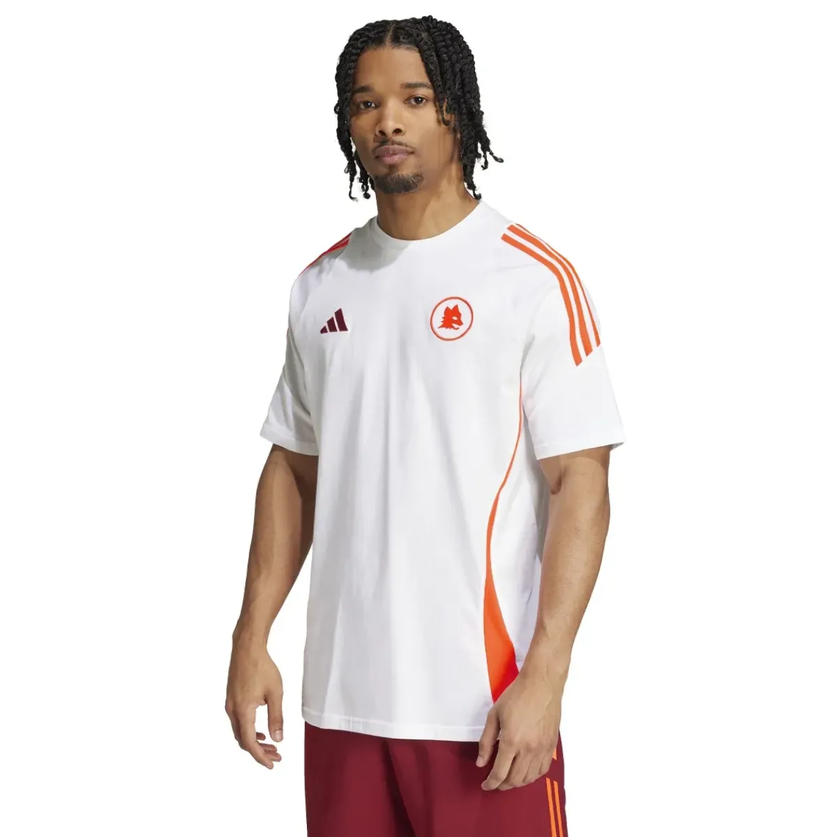 AS Roma T-shirts & Polo*Training T-shirt, Men, White