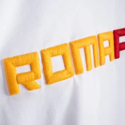 AS Roma T-shirts & Polo*T-shirt embroidered logo ROMAMOR, Adult, White