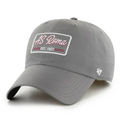 AS Roma Caps*vintage logo cap, Adult, Grey