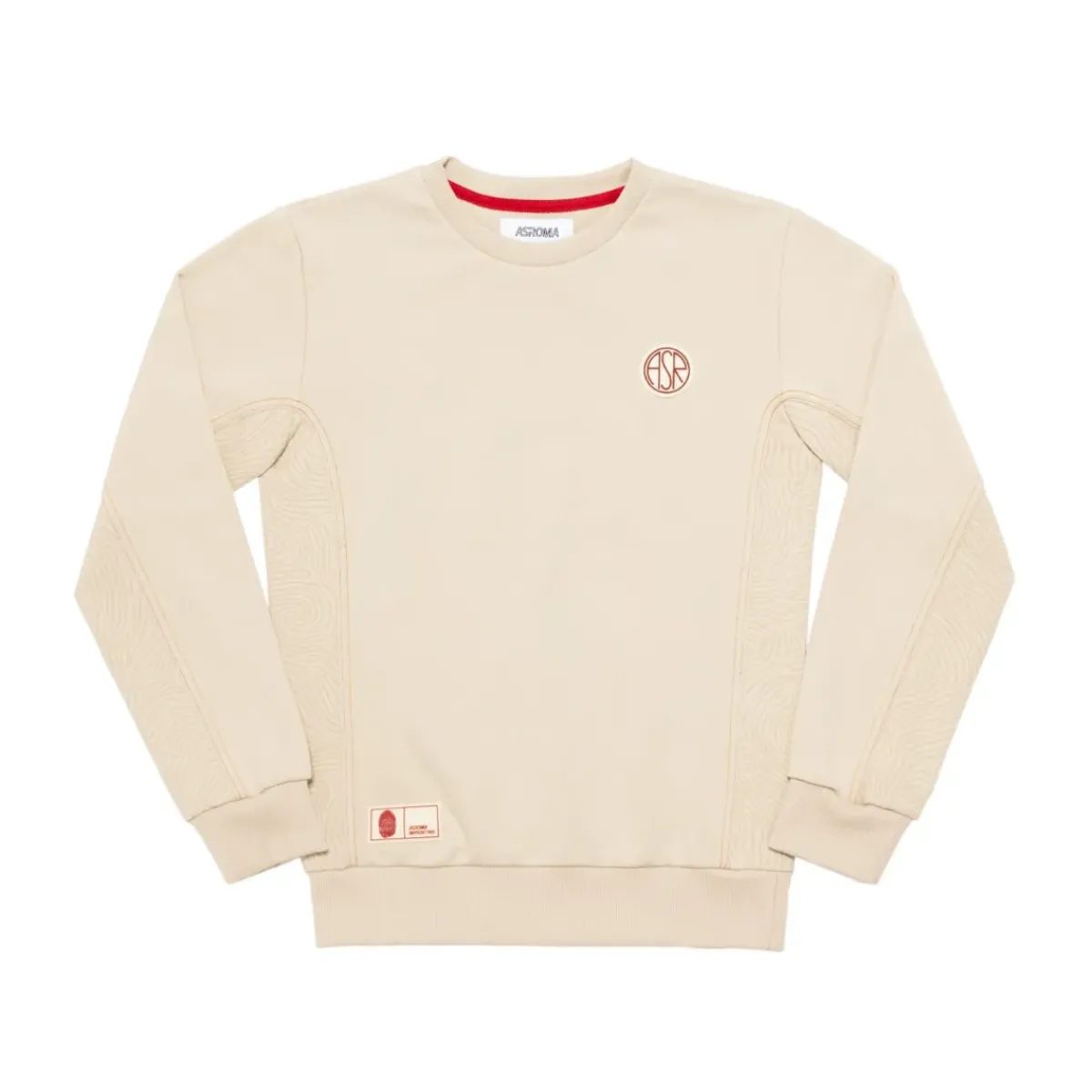 Kids AS Roma Sweatshirts*ASR logo crew-neck sweatshirt, Kids, White Cream