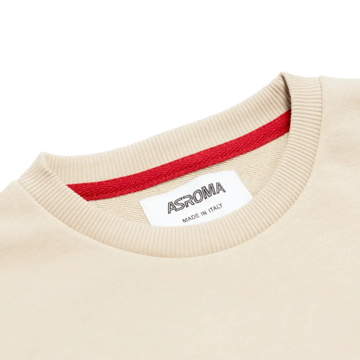 Kids AS Roma Sweatshirts*ASR logo crew-neck sweatshirt, Kids, White Cream
