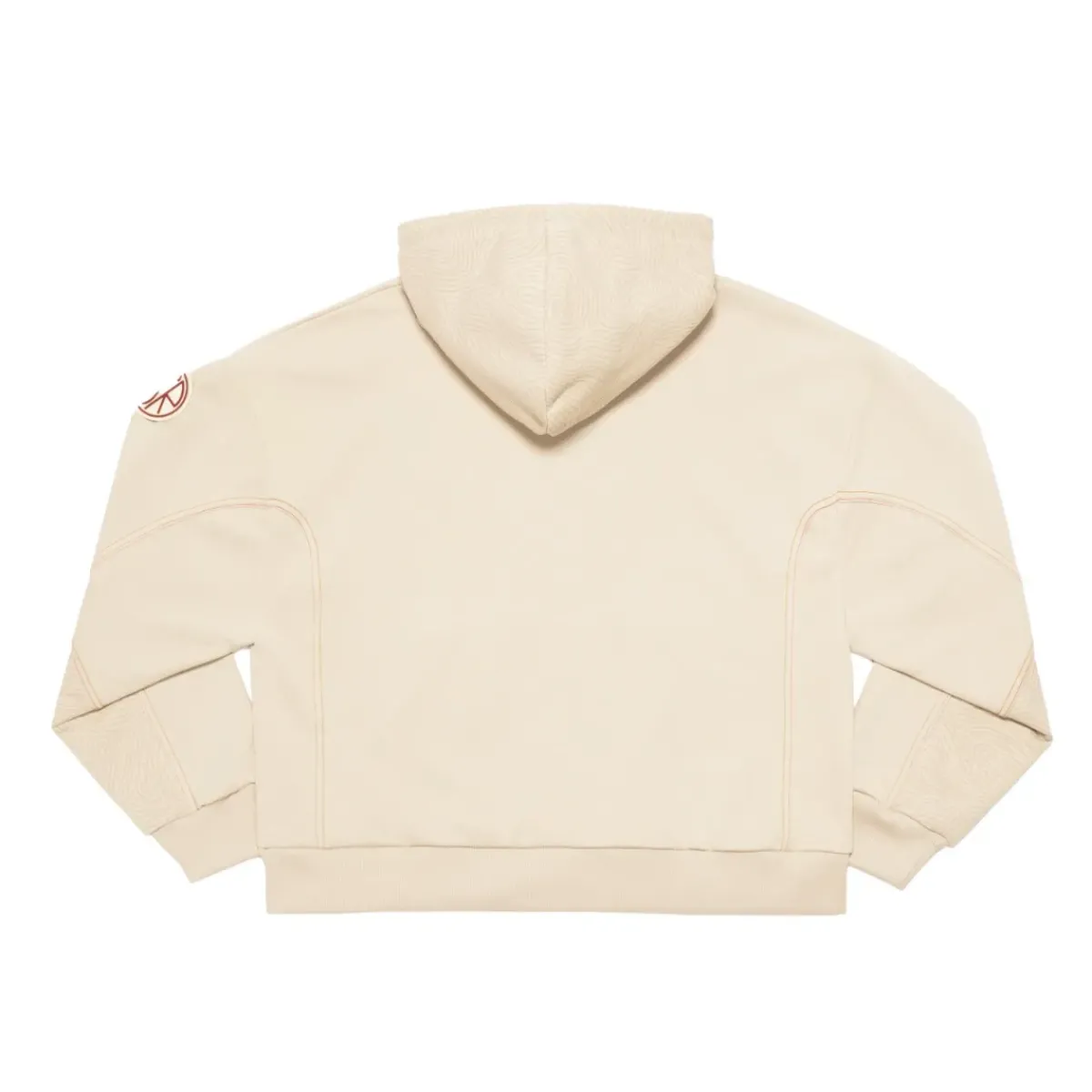 Women AS Roma Sweatshirts*ASR logo cropped hoodie, Women, White Cream