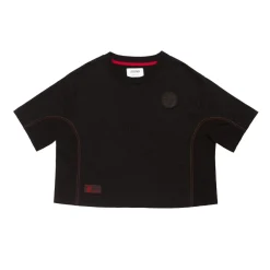 Women AS Roma T-shirts & Polo*ASR logo cropped T-shirt, Women, Black
