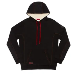 AS Roma Sweatshirts*ASR logo hoodie, Men, Black