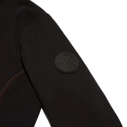 AS Roma Sweatshirts*ASR logo hoodie, Men, Black