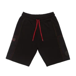 AS Roma Tracksuits & Pants*ASR logo shorts, Men, Black