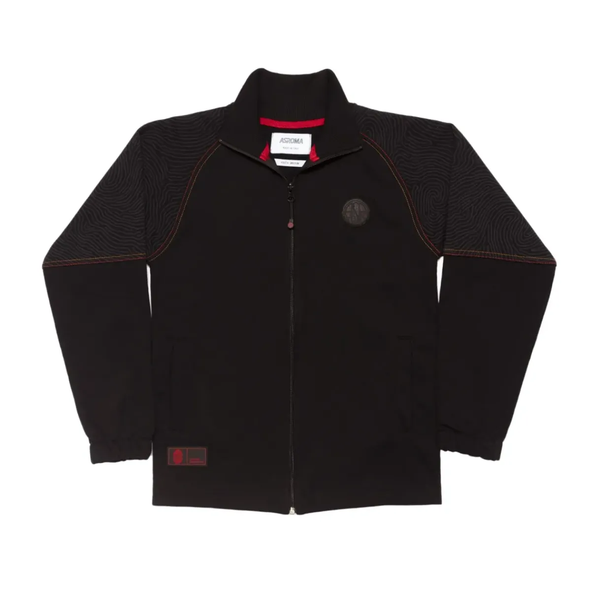 Kids AS Roma Jackets*ASR logo track jacket, Kids, Black