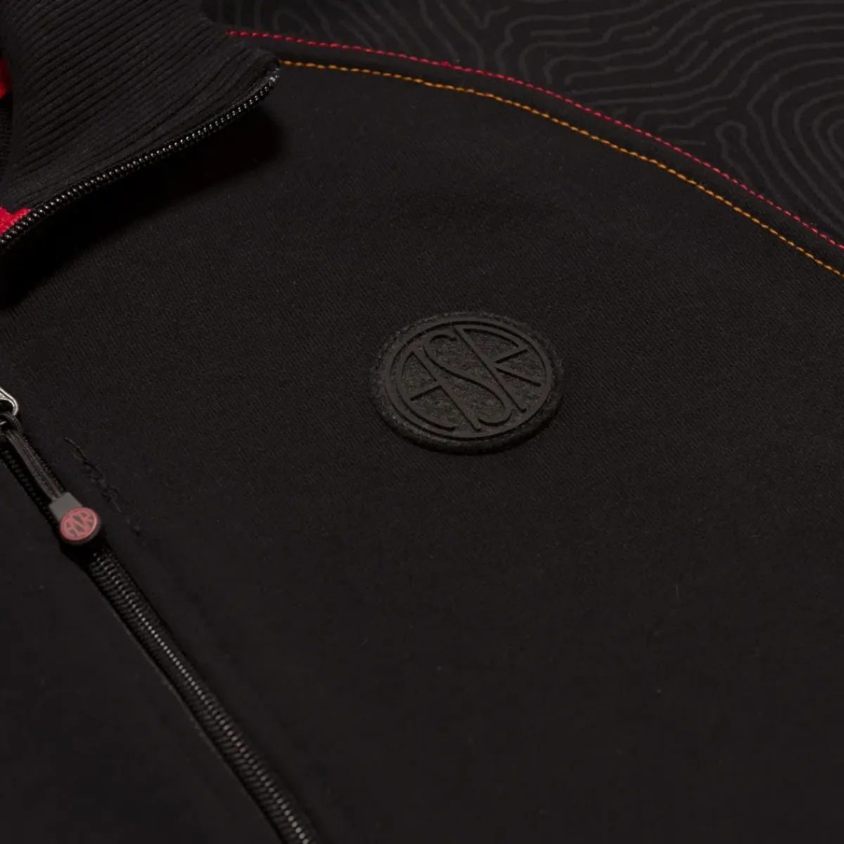 Kids AS Roma Jackets*ASR logo track jacket, Kids, Black