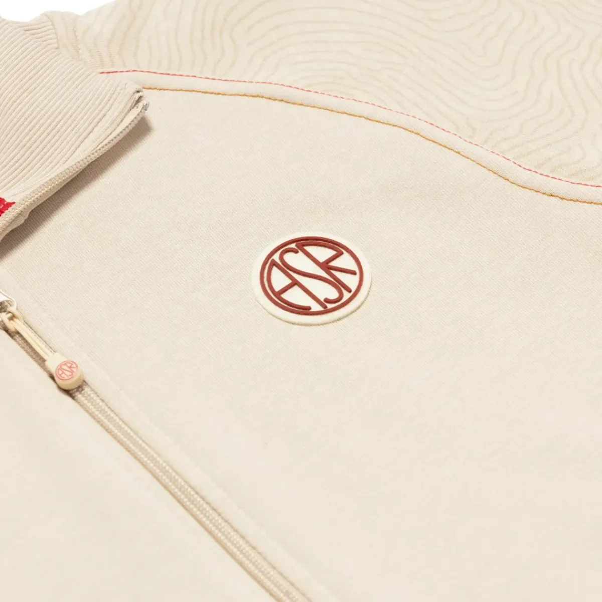 Kids AS Roma Jackets*ASR logo track jacket, Kids, White Cream