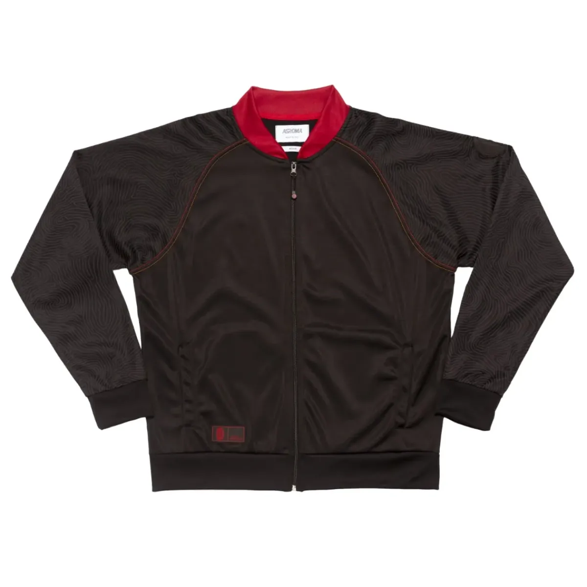 AS Roma Jackets*ASR logo track jacket, Men, Black