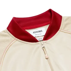 AS Roma Jackets*ASR logo track jacket, Men, White Cream