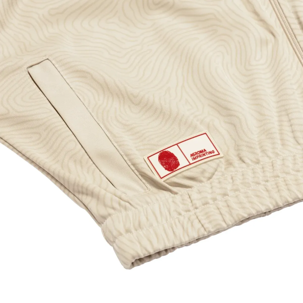 Women AS Roma Jackets*ASR logo track jacket, Women, White Cream