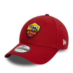 AS Roma Caps|Caps*9Forty Logo Crest Cap, Adult, Red