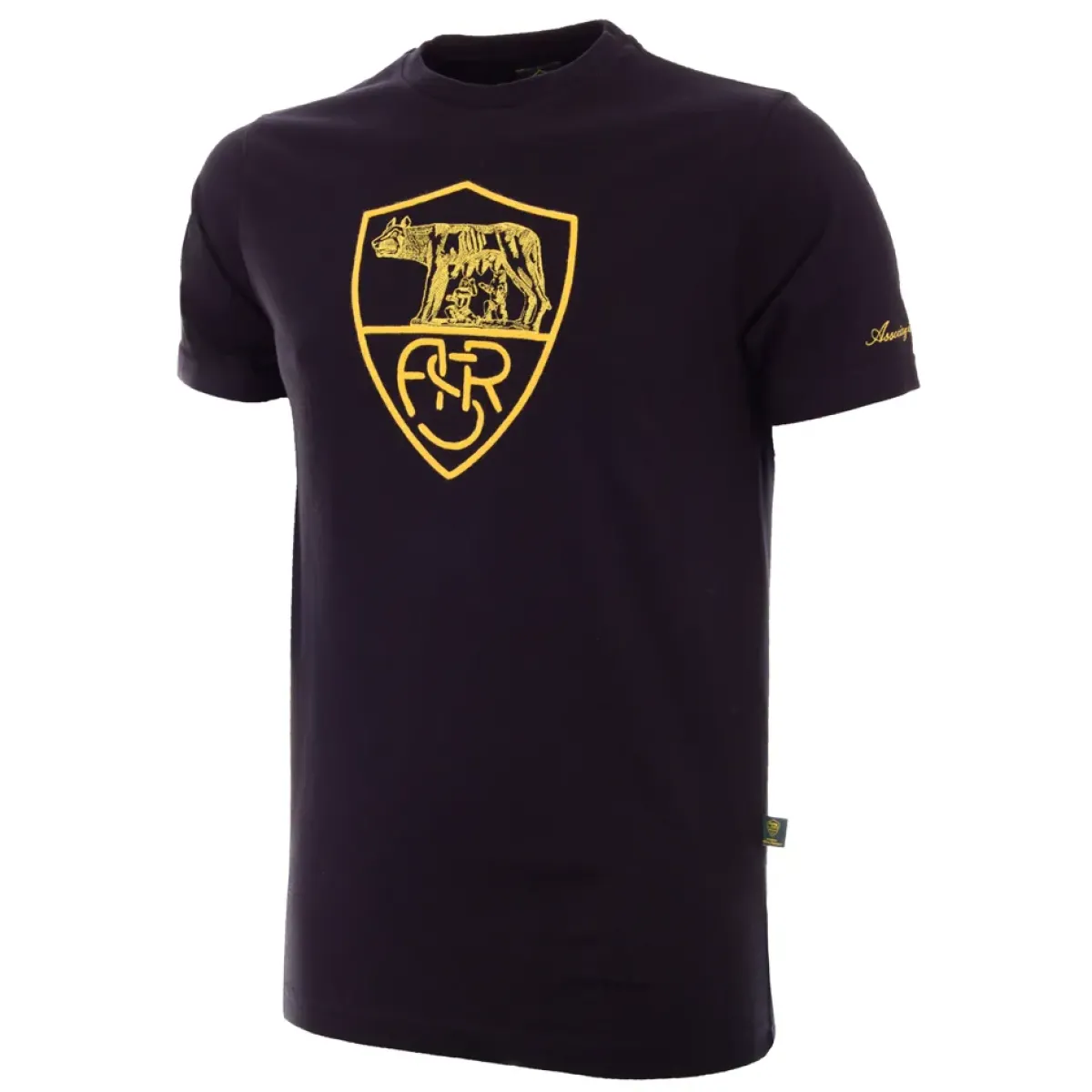 AS Roma T-shirts & Polo*Heritage T-shirt, Adult, Black
