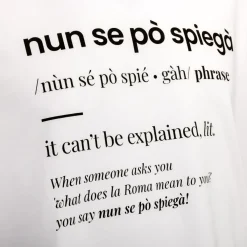AS Roma T-shirts & Polo*Rome is More - T-Shirt ‘Nun se pò spiegà"