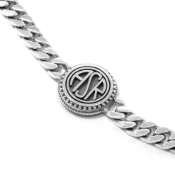 AS Roma Jewellery*Snake Chain Bracelet X Nove25 ASR,Unisex, Sterling Silver