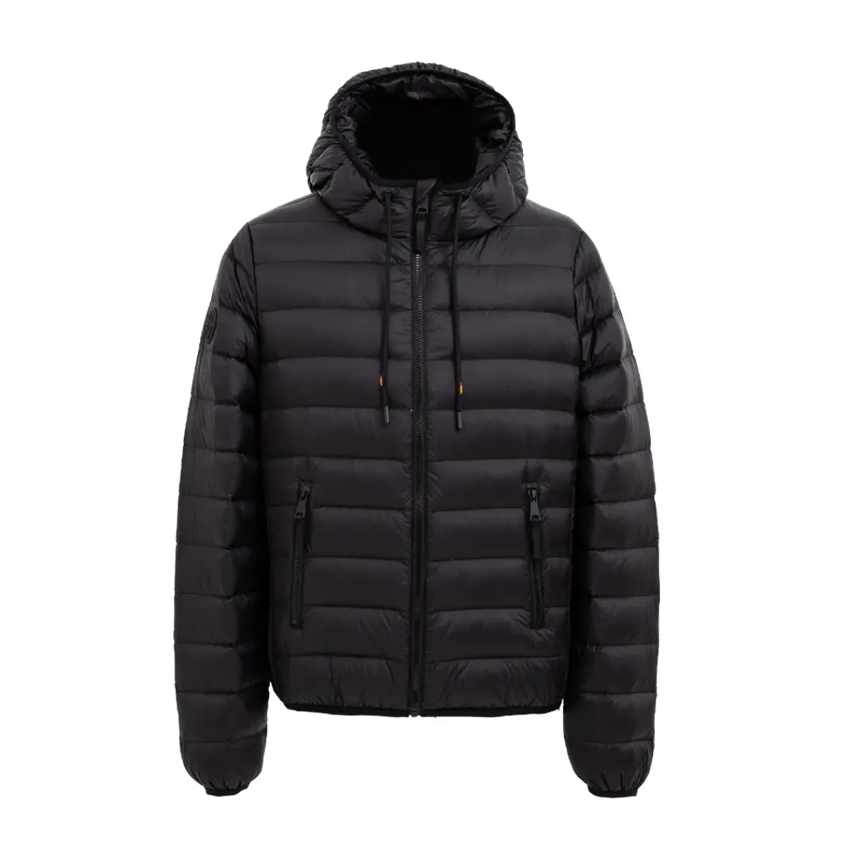 AS Roma Jackets*Ultralight Down jacket 100gr logo, Adult, Black